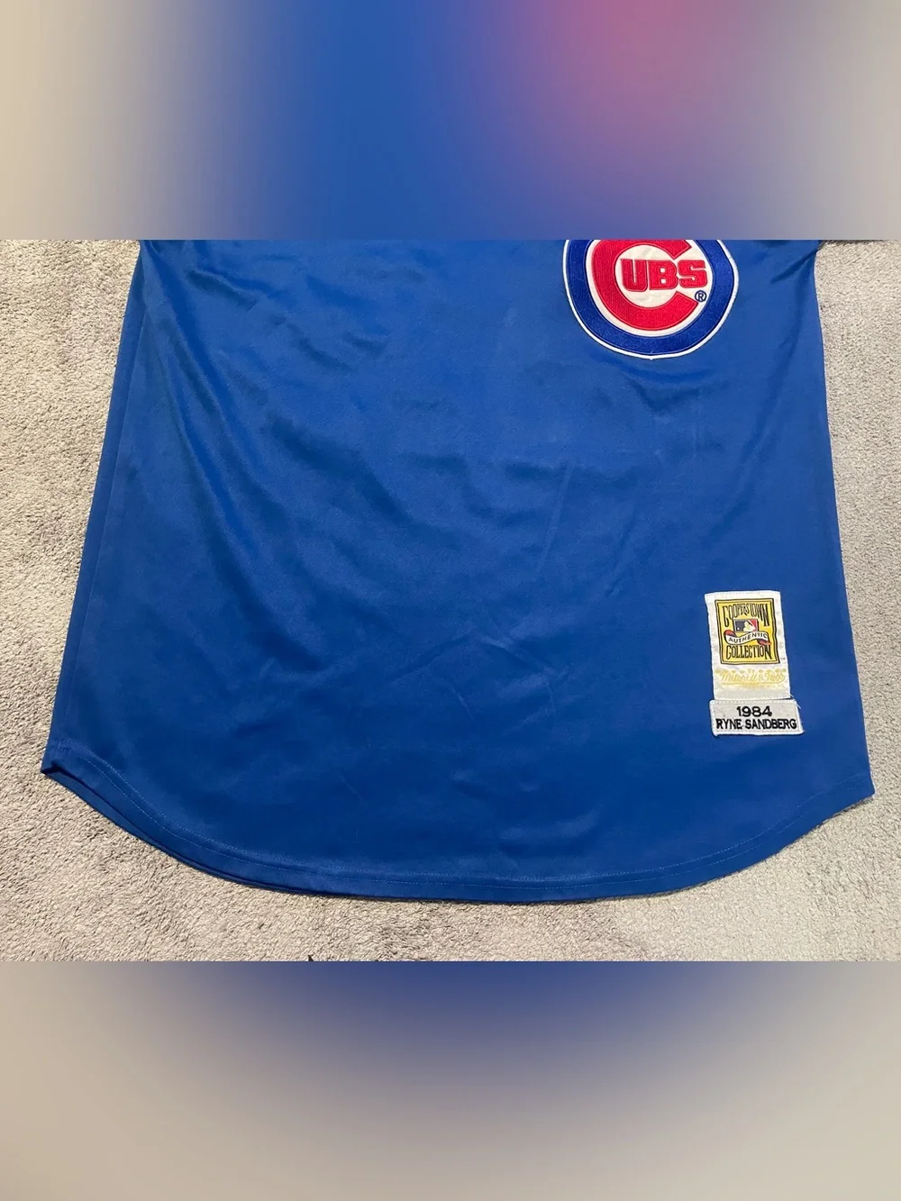 Mitchell & Ness Chicago Cubs Ryne Sandberg Jersey #23 Mens 52 1984 Throwback